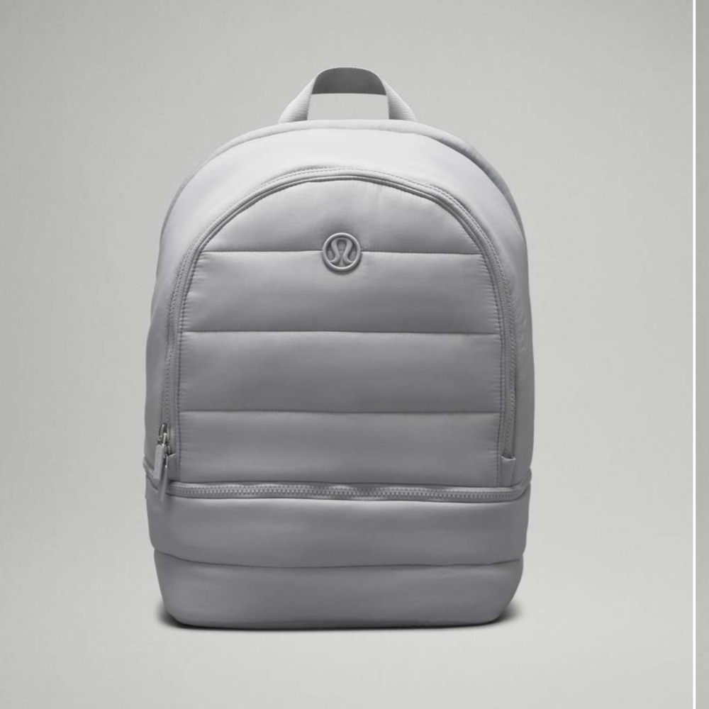 Lululemon Rhino Grey Wunder Puff Backpack 20L - Picture 2 of 3